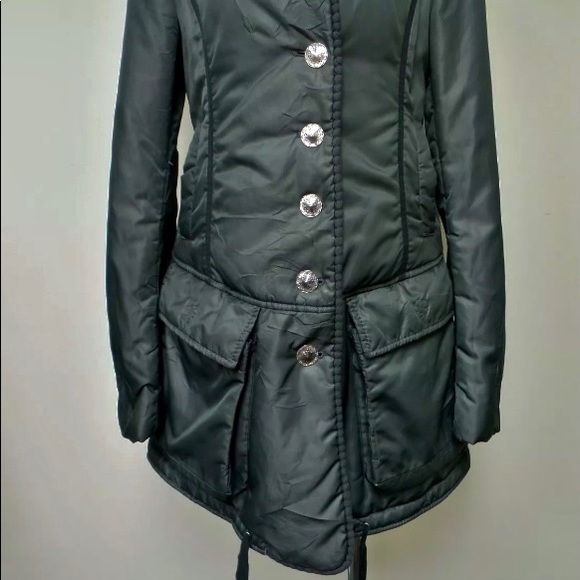 Marithe Francois Girbaud gray puffer jacket, 42 - Picture 3 of 8